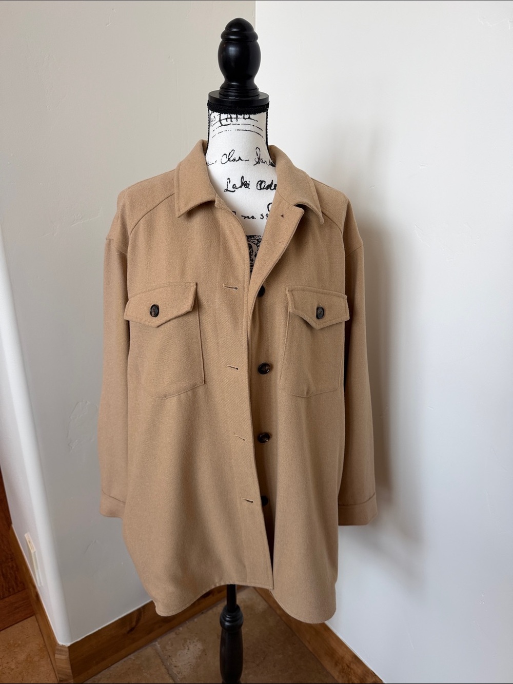 ANTONIO MELANI Tan Shirt Jacket